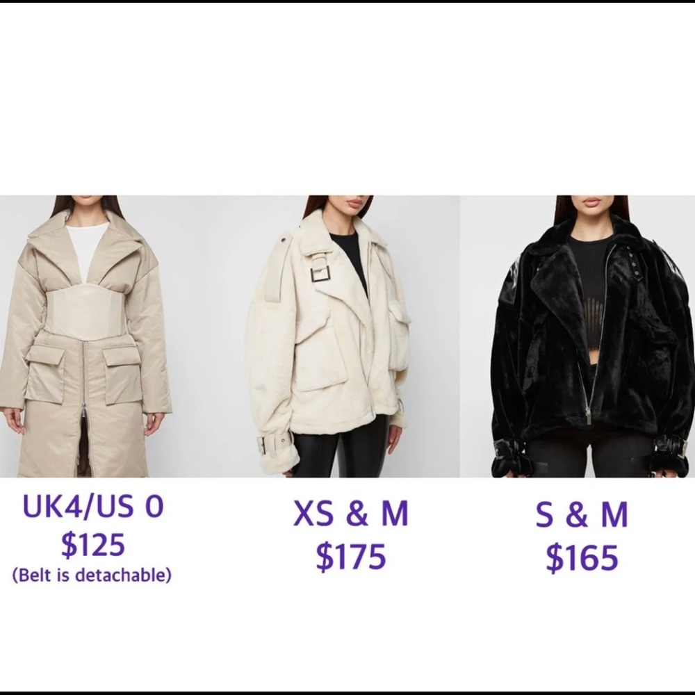 *New* Maniere De Voir Jackets/ Coats